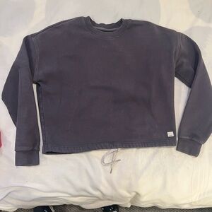 Gray vuori cropped the rise the shine Crewneck Sweatshirt xs/s women’s